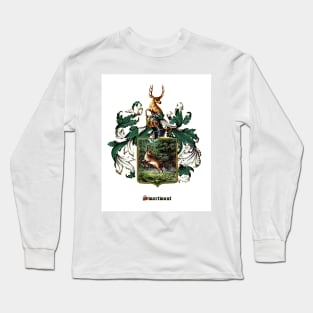 Swartwout Family Coat of Arms and Crest Long Sleeve T-Shirt
